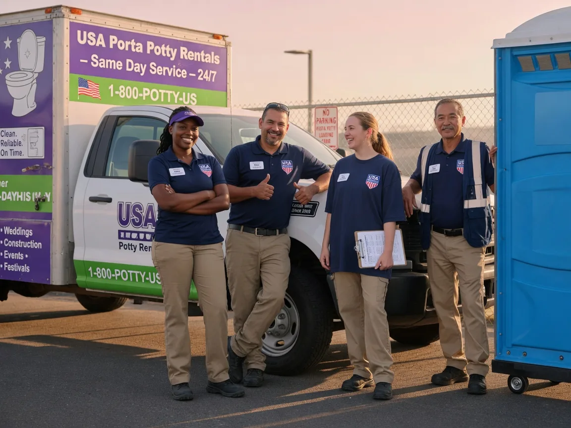Porta Potty Rental company in Glenarm, IL